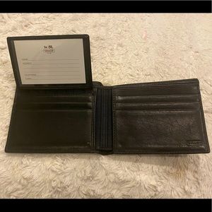Authentic Coach men’s wallet